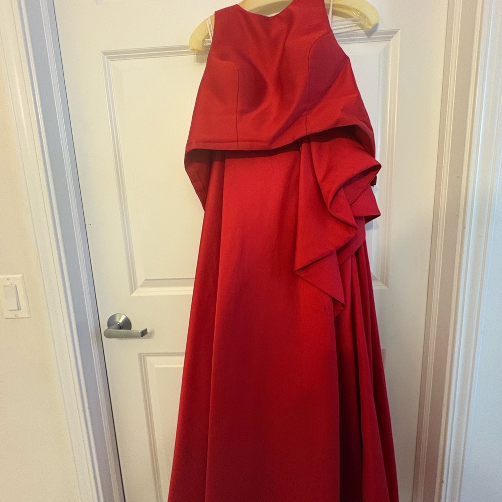 Sherri Hill Vibrant Red Dress